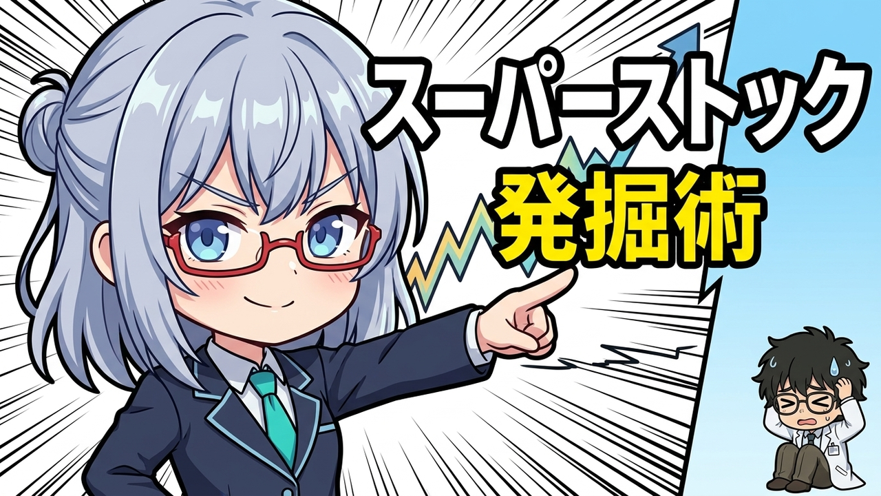 貯金4.5万ドルが2年で680万ドルに？Jさんが驚いた『スーパーストック』の見つけ方