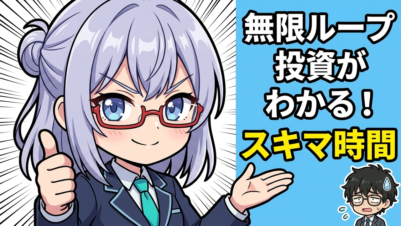 1銘柄から2度おいしい？テンバガーを狙いながら、スキマ時間で月30万稼ぐ『無限ループ』の正体