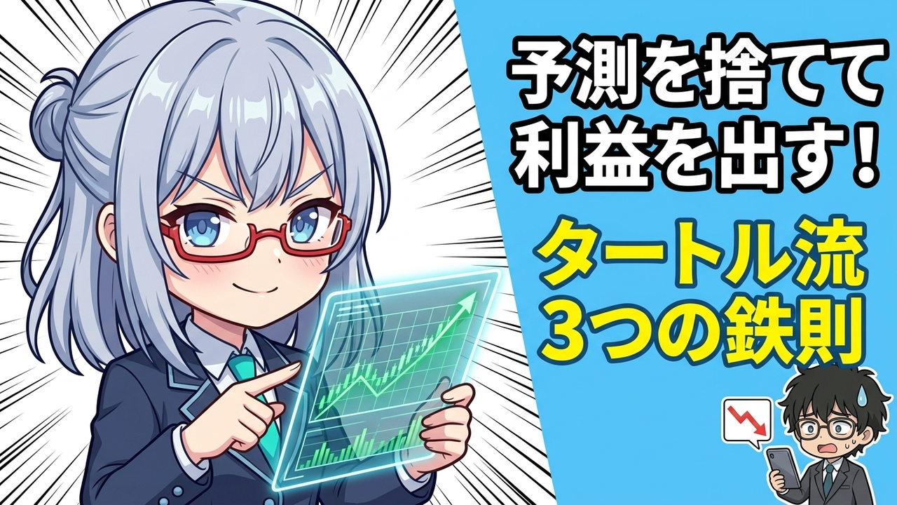 タートルズが守り続けた4つの鉄則。予測しないから利益が出る投資集団の真実