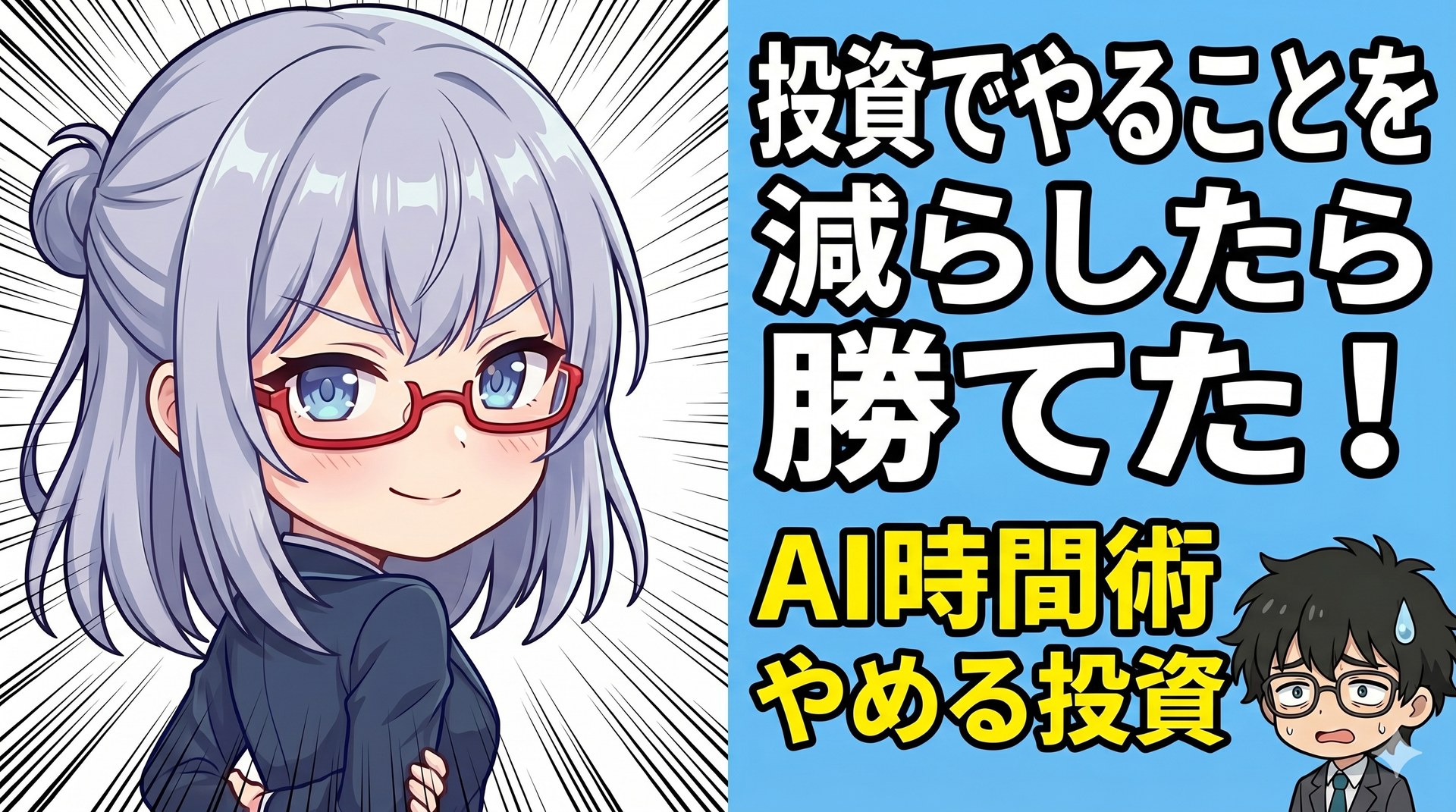 資産形成の効率化は『やめる』から始まる？AI分析が教える投資の時間術