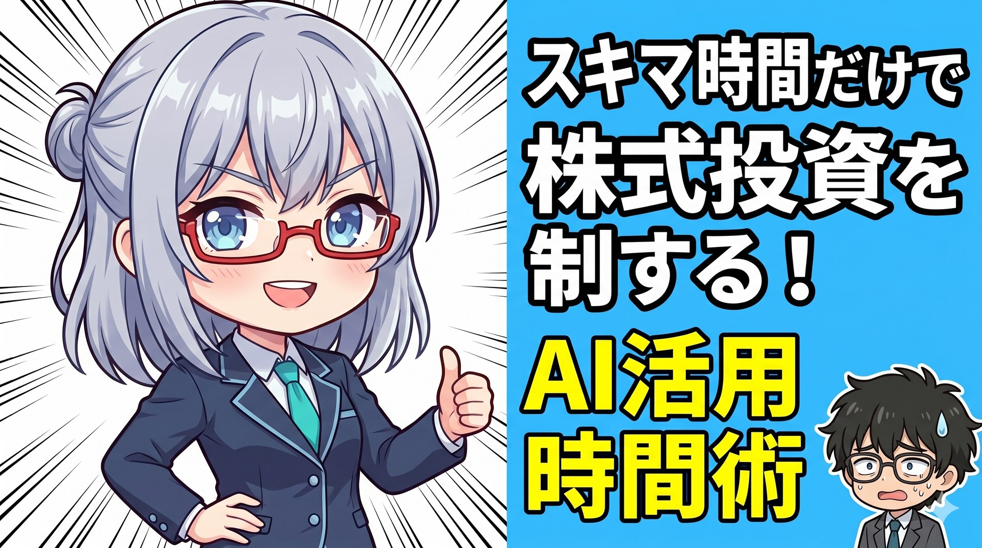 スキマ時間で株を攻略！AI活用と習慣化で稼ぐ時間を作る技術