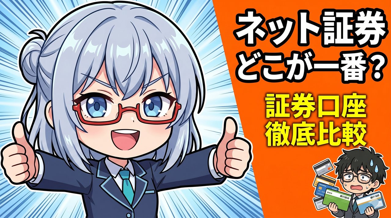 おすすめネット証券口座 完全比較ランキング2026 アイキャッチ