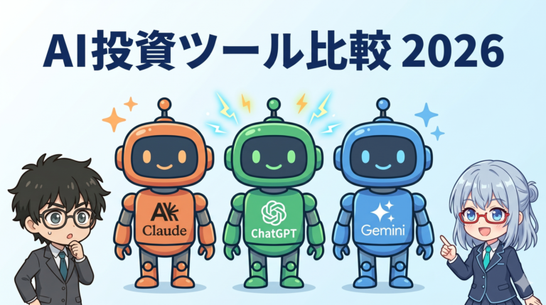 AI投資ツール比較