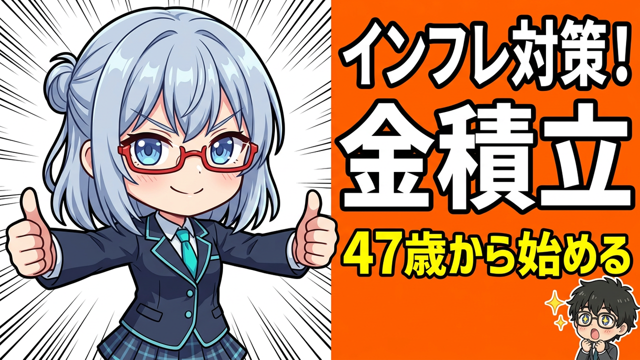 インフレに負けない資産づくり！47歳元SEが金（ゴールド）積立を始めた理由と実績