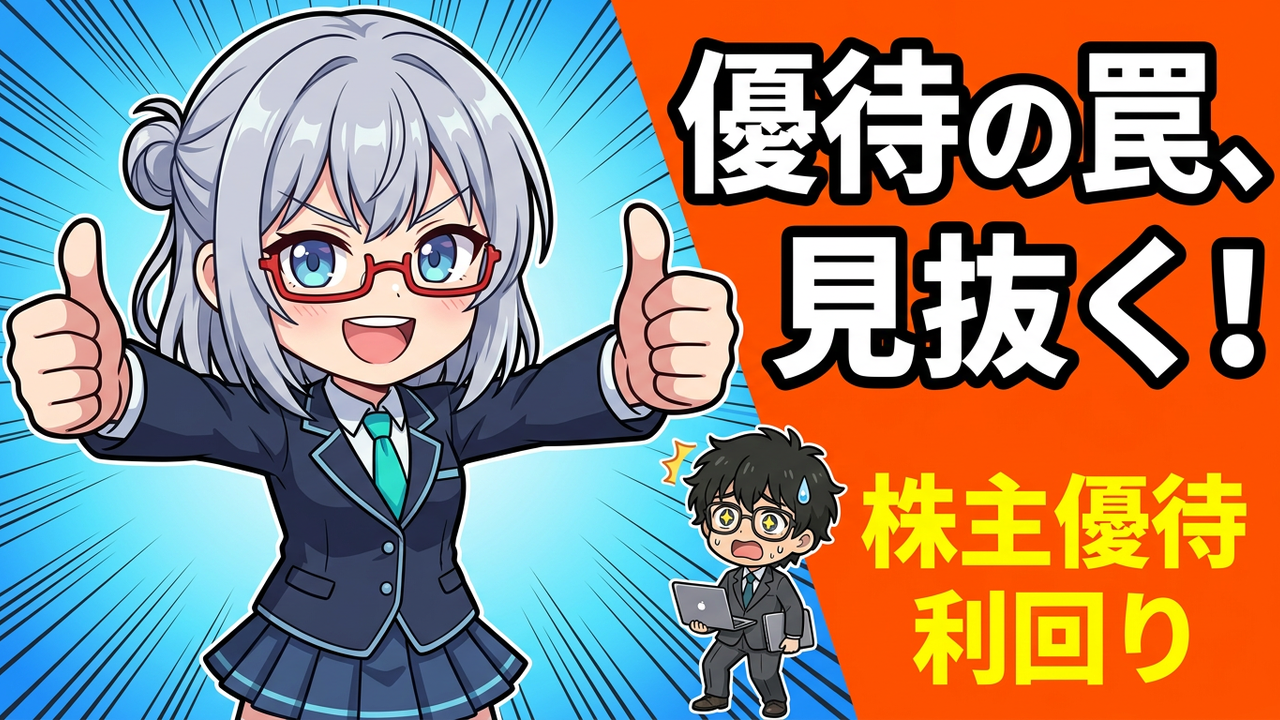 優待利回りランキングの罠！高利回りなのに損する銘柄の見分け方