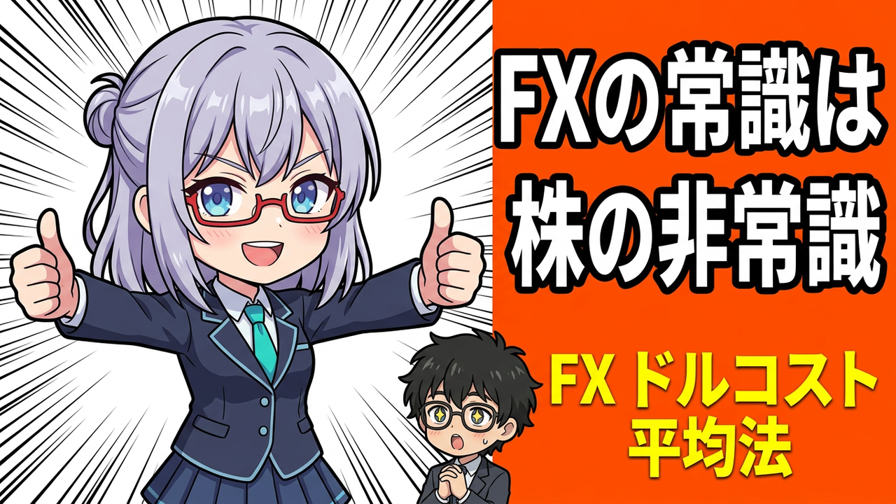 ドルコスト平均法はFXでも使えるか？株と決定的に違う「FXの本質」をAIと理解する