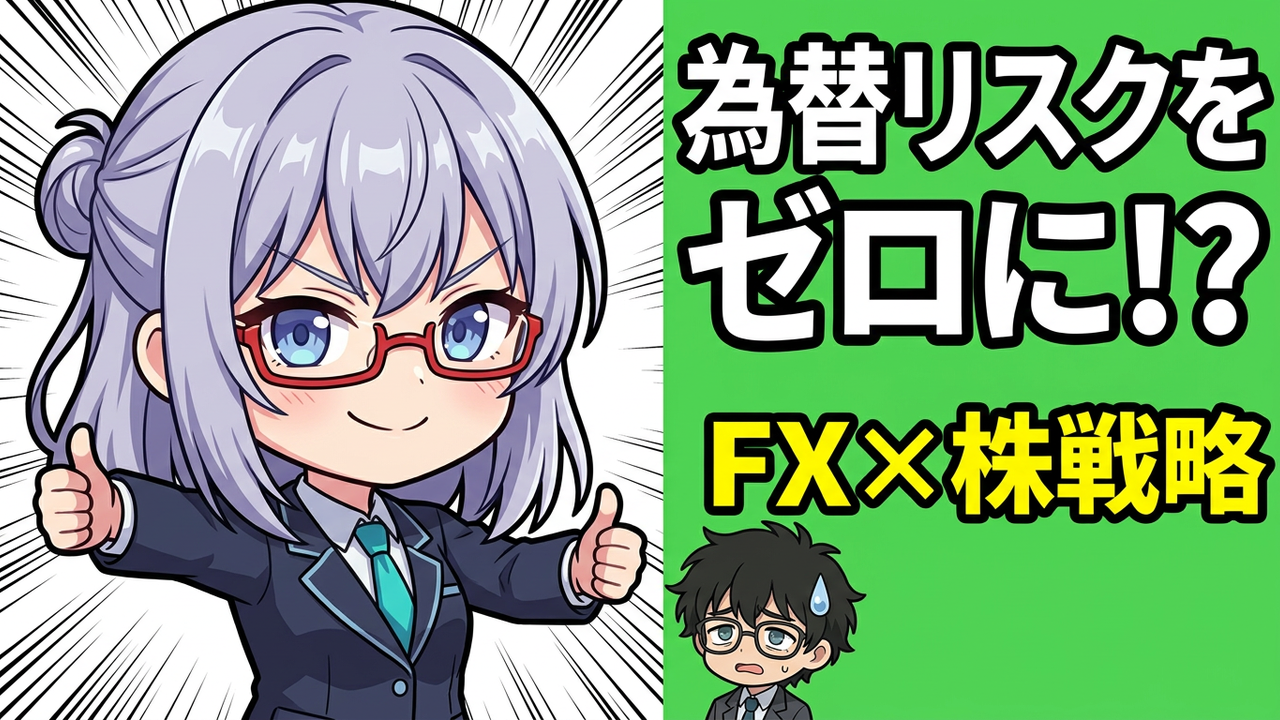 FXと株を組み合わせたポートフォリオ｜「為替リスクのヘッジ」として使う発想をAIと学ぶ