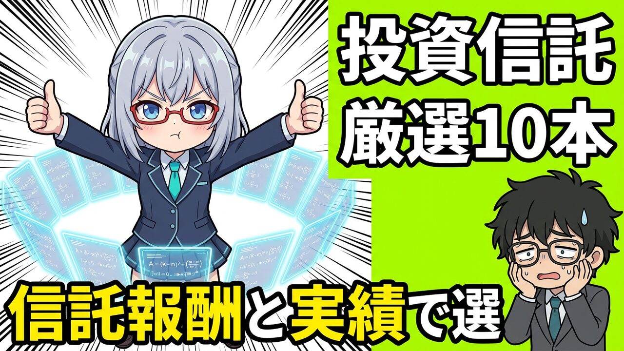 NISA投資信託おすすめ10本｜信託報酬・実績で選ぶ2026年版